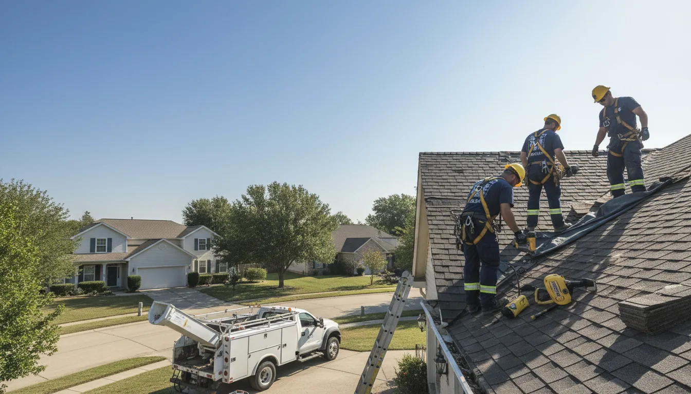 Storm Damage Roof Repair in Youngsville, PA